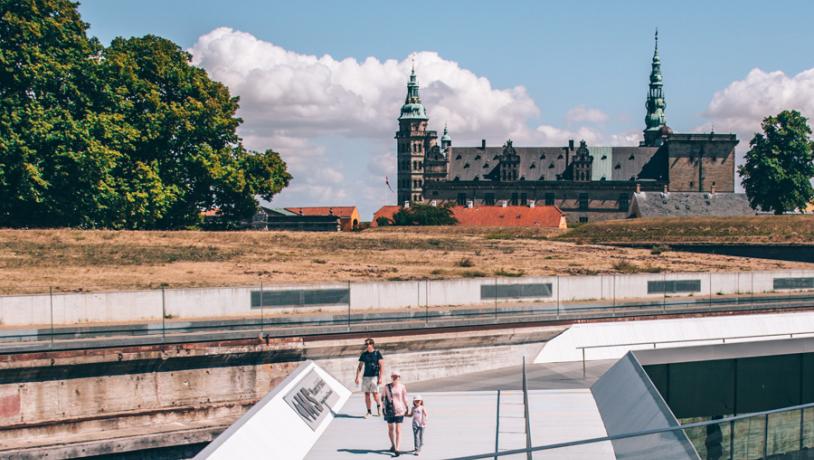 MS Museet for Søfart og Kronborg i Helsingør, en kort togtur nord for København.